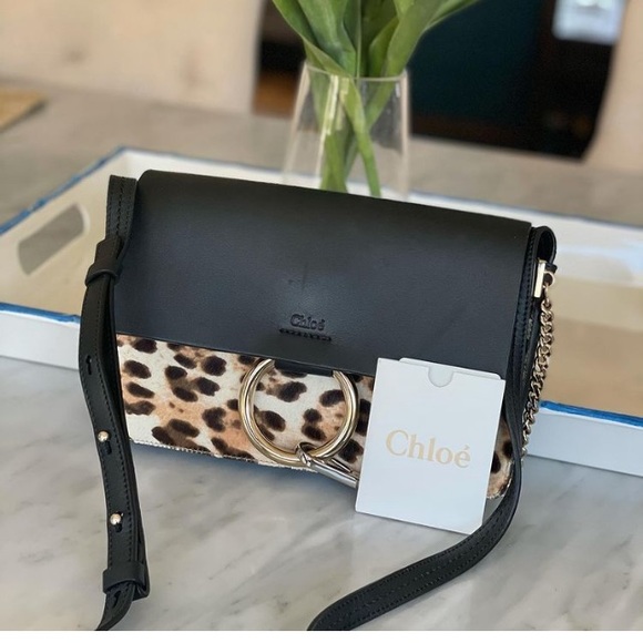 Chloe Faye crossbody leopard bag - Picture 3 of 10